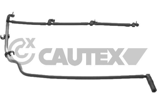 CAUTEX Slange, lekkasje brennstoff 760343 Fuel rail CAUTEX Ford GALAXY 760343