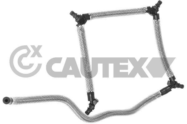 CAUTEX Hose, fuel overflow 766593 766593 CAUTEX fuel rail for FORD GALAXY