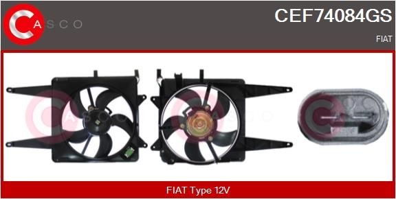 CASCO Electric Motor, radiator fan CEF74084GS CASCO CEF74084GS genuine Siena electric motor, radiator fan price