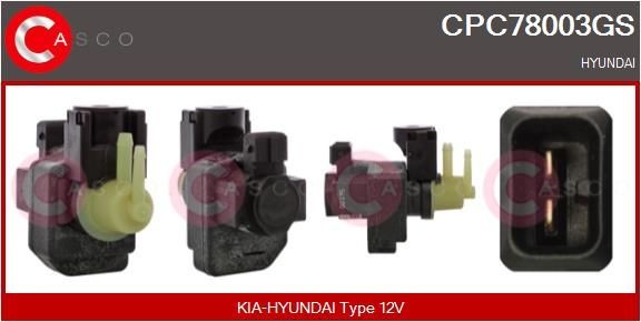 CASCO Trykkomformer, eksosstyring CPC78003GS CASCO CPC78003GS Trykkomformer turbolader Hyundai i30 II Stasjonsvogn billige