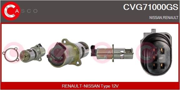 CASCO EGR klep CVG71000GS prijs EGR-ventiel Nissan P12 CVG71000GS CASCO