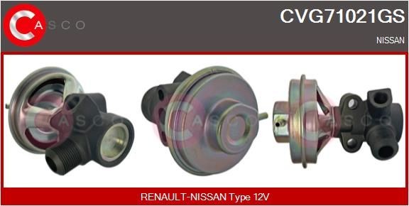 CASCO Valvola EGR CVG71021GS CASCO CVG71021GS Valvola EGR Nissan Primera P11 Sedan originale prezzo