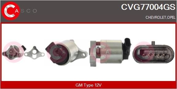 CASCO EGR valve CVG77004GS CVG77004GS CASCO egr valve for SUBARU
