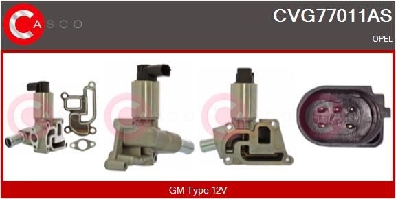CASCO AGR - Ventil CVG77011AS CASCO AGR modul ALFA ROMEO CVG77011AS