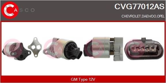 EGR klep CASCO CVG77012AS CASCO CVG77012AS EGR Chevrolet CAPTIVA 2006