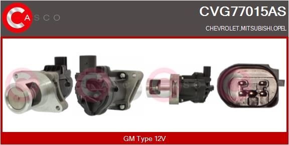 CASCO EGR-ventil CVG77015AS Opel Insignia Sedan EGR-ventil CASCO CVG77015AS