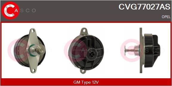 CASCO Válvula EGR CVG77027AS Válvula de recirculação dos gases de escape CASCO Alfa Romeo GT CVG77027AS
