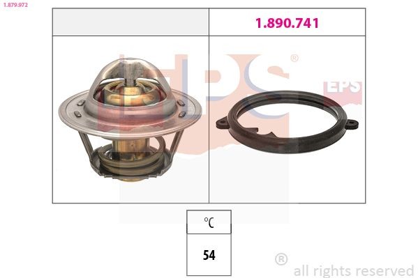 Termostat, kjølemiddel EPS 1.879.972 EPS 1.879.972: Termostat Ford PUMA 2020