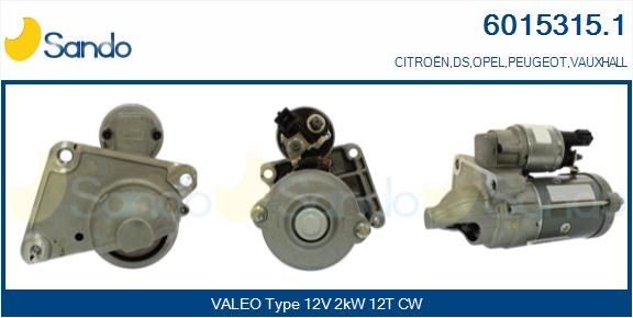 SANDO Μίζα 6015315.1 Μίζα SANDO XANTIA 6015315.1 φθηνά