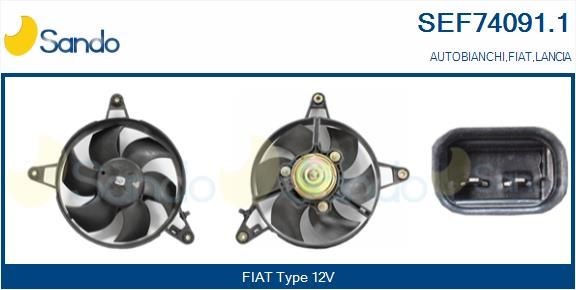 SANDO Kjølevite, radiator SEF74091.1 SANDO SEF74091.1 Elektromotor, radiator ventilator Delta III (844) pris