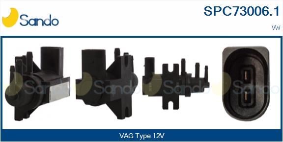SANDO Drukconvertor, uitlaatgasregeling SPC73006.1 SPC73006.1 Drukomvormer Volkswagen CADDY SANDO