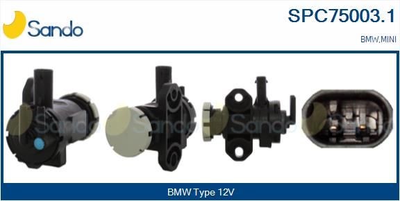 SANDO Drukconvertor, turbolader SPC75003.1 SPC75003.1 Drukomvormer BMW 5-serie SANDO