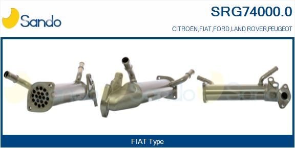 SANDO Radiatore EGR SRG74000.0 SRG74000.0 costo Radiatore gas di scarico FORD FOCUS SANDO