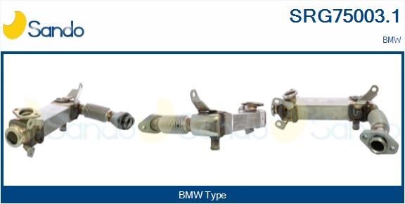 SANDO EGR køler SRG75003.1 Agr køler SANDO BMW SRG75003.1