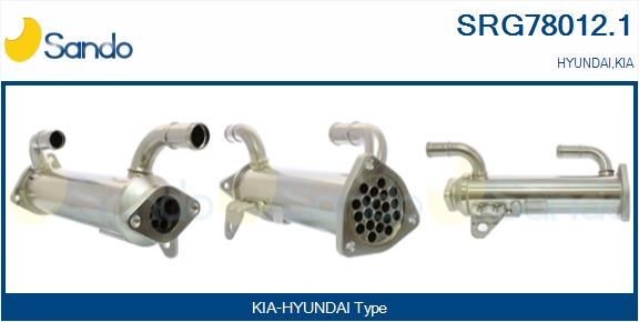 SANDO EGR køler SRG78012.1 SANDO SRG78012.1 Agr køler Hyundai i30 FD Kombi billig