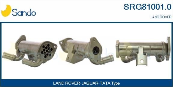 SANDO Radiateur EGR SRG81001.0 SANDO SRG81001.0 Refroidisseur EGR Range Rover III (L322) prix