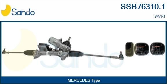 Steering rack SANDO SSB76310.1 SANDO SSB76310.1 2018 SMART FORTWO steering rack replacement
