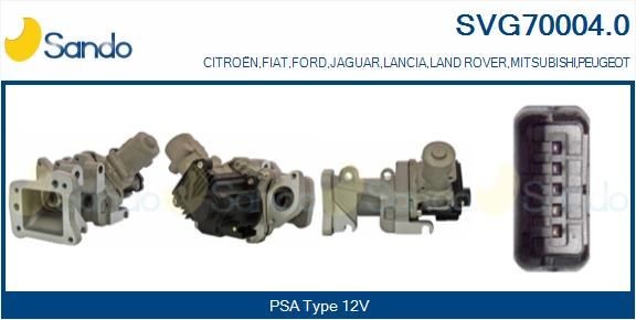SANDO Valvola EGR SVG70004.0 SVG70004.0 Valvola EGR SANDO FORD ESCORT costo