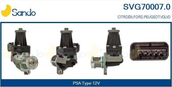 SANDO Valvola EGR SVG70007.0 SVG70007.0 costo Valvola EGR SANDO FORD ESCORT