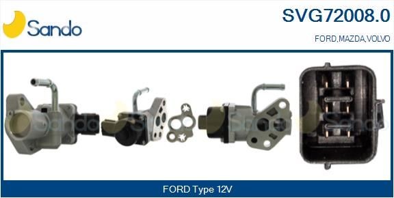 SANDO Valvola EGR SVG72008.0 SVG72008.0 Valvola EGR SANDO FORD ESCORT costo