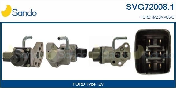 SANDO EGR-ventil SVG72008.1 Agr ventil SANDO Volvo V40 Stasjonsvogn SVG72008.1