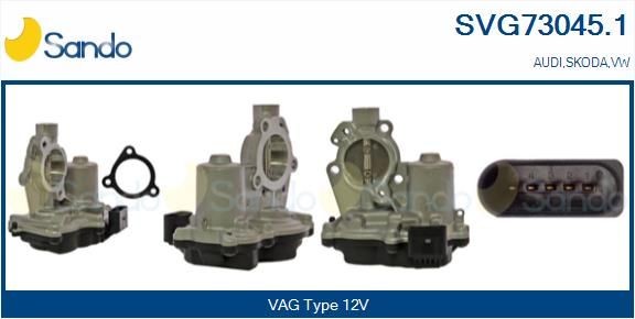 SANDO EGR-ventil SVG73045.1 SVG73045.1 EGR ventil SANDO AUDI TT
