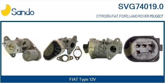 SANDO Valvola EGR SVG74019.0 SVG74019.0 costo Valvola EGR FORD ESCORT SANDO