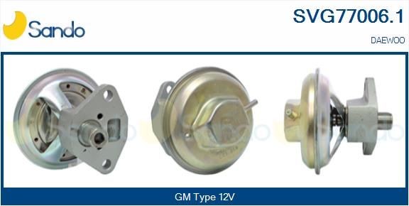 SANDO EGR-klapp SVG77006.1 SANDO SVG77006.1 EGR klapp Daewoo Lanos KLAT hind