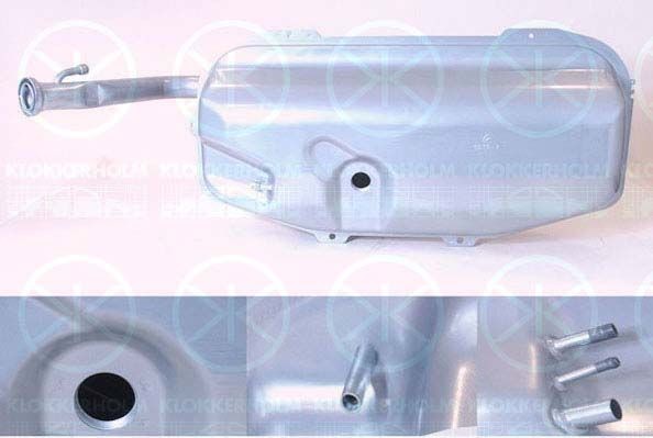 KLOKKERHOLM Fuel Tank 3526007 VOLVO S60 KLOKKERHOLM fuel tank 3526007