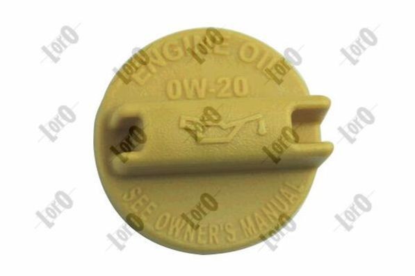 ABAKUS Oil filler cap 049-027-001 Opel AGILA ABAKUS oil filler cap 049027001
