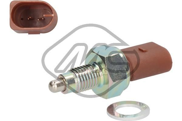 Metalcaucho Interruptor, luz de marcha-atrás 48348 48348 Interruptores da luz de marcha atrás SEAT IBIZA Metalcaucho