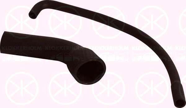 KLOKKERHOLM Brennstoffslange 5049003 5049003 Brennstoffslange SUBARU JUSTY KLOKKERHOLM