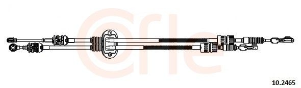 COFLE Kabel, manuel gearkasse 92.10.2465 Gearskiftekabel COFLE KALOS 92.10.2465 billig
