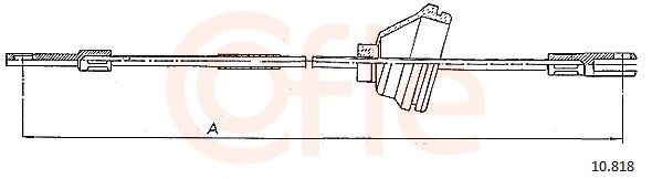 COFLE Handremkabel 92.10.818 COFLE 92.10.818 originele Handremkabel Volvo 744 kosten