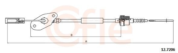 Tross, sidurikasutus COFLE 92.12.7206 COFLE 92.12.7206: Siduritross Ford KA 2021