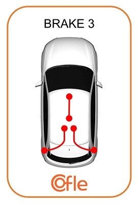 COFLE Hand brake cable 92.20.160B037 COFLE 92.20.160B037 VW BEETLE handbrake cable cost
