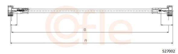COFLE Άξονας ταχύμετρου 92.S27002 COFLE 92.S27002 Άξονας ταχύμετρου Octavia 2 τιμες