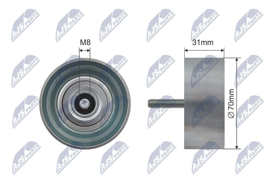 NTY Seade- / juhtrull, soonrihm RNK-DW-005 NTY RNK-DW-005 Juhtrull Opel INSIGNIA odav