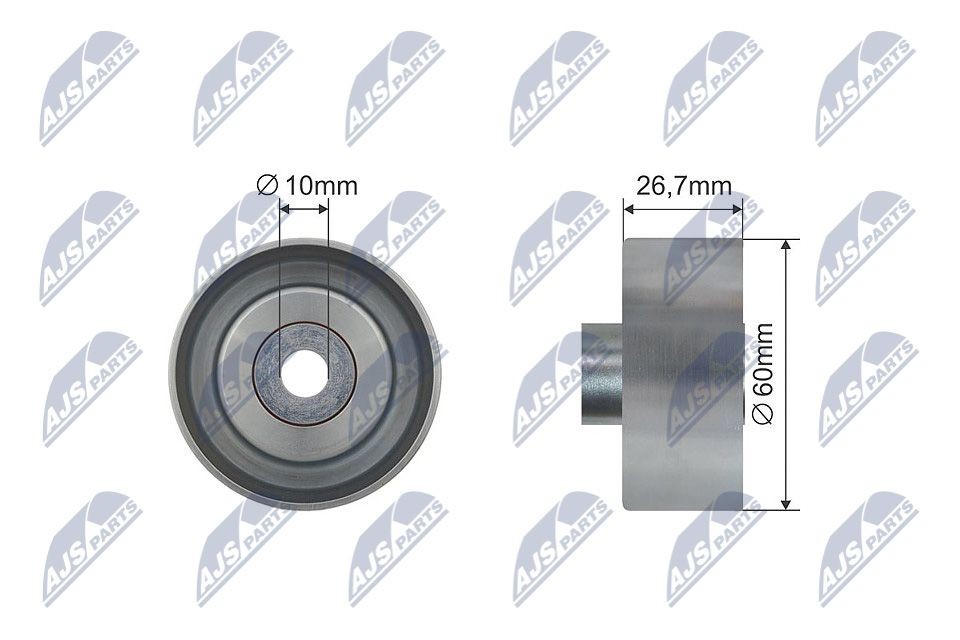 NTY Løpehjul, vifterem RNK-FR-029 Styrerulle NTY FOCUS RNK-FR-029 billige