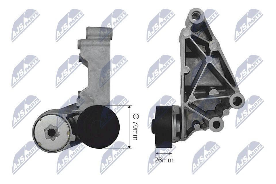 NTY Spanrol, poly V-riem RNK-FR-033 NTY RNK-FR-033 Spanpoelie Tourneo Connect Mk1 prijs