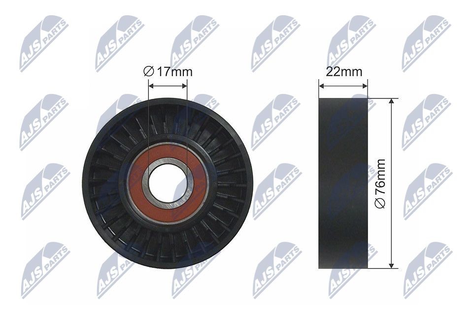 NTY Spriegotājsvira, Ķīļrievu siksna RNK-KA-006 NTY RNK-KA-006 Spriegotājsvira ķīļrievu siksna Avella Hatchback (KBA1) cena