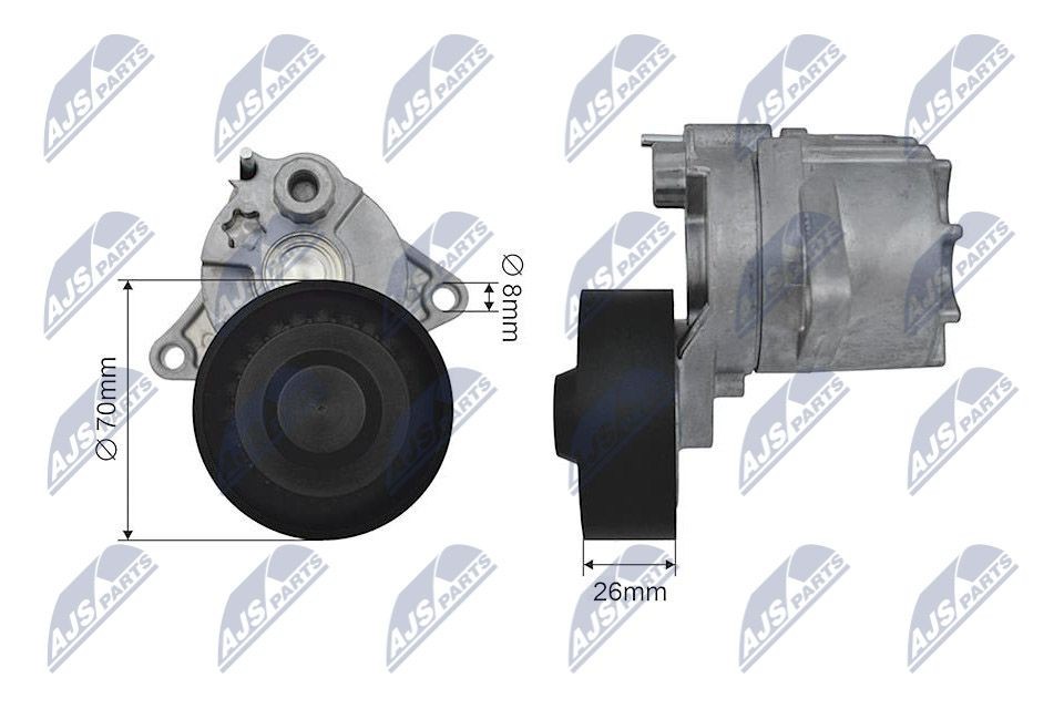 Spanrol, poly V-riem NTY RNK-ME-011 NTY RNK-ME-011 Spanrol MERCEDES-BENZ SPRINTER 2025