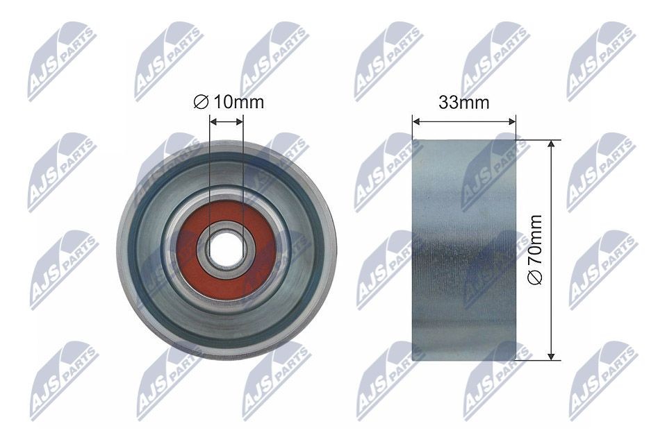 NTY Galet enrouleur de courroie d'accessoire RNK-NS-022 NTY RNK-NS-022 Galet enrouleur de courroie d'accessoire Nissan Note E12 prix