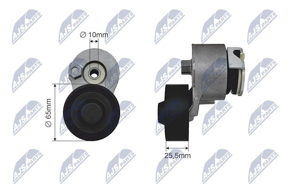 NTY Rullo tenditore cinghia Poly-V RNK-RE-019 RNK-RE-019 Rullo tendicinghia NISSAN SUNNY NTY costo