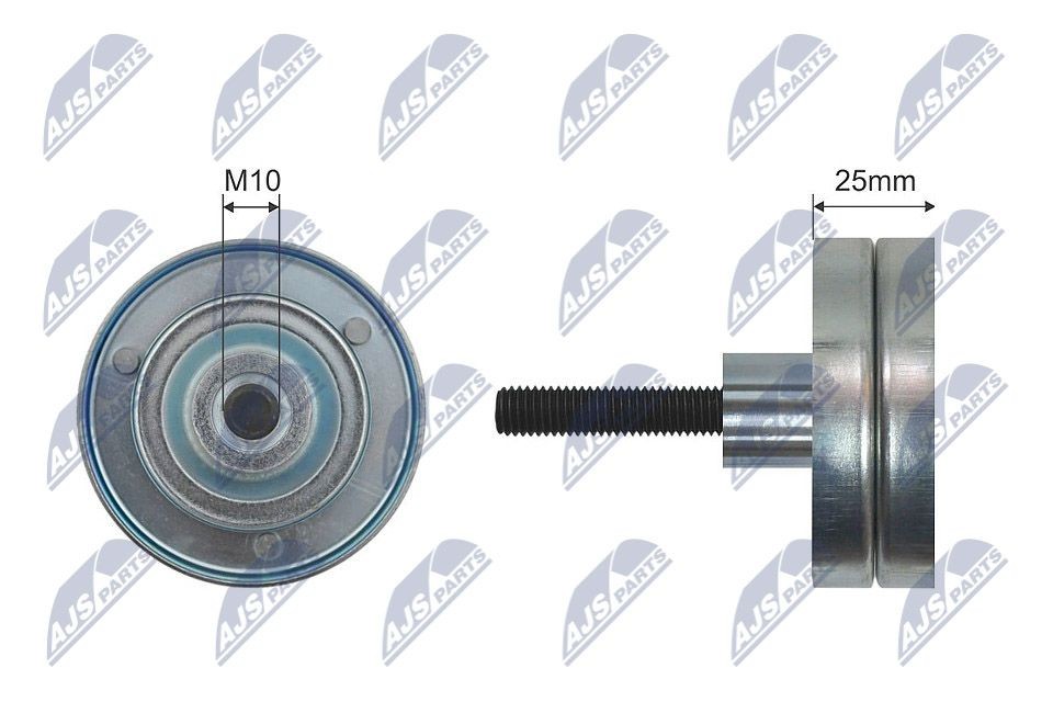 NTY Parazīt- / Vadrullītis, Ķīļrievu siksna RNK-VW-022 Parazīt vadrullītis ķīļrievu siksna NTY SEAT RNK-VW-022