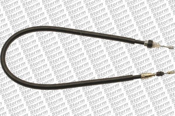 STORM QUALITY PARTS Tautrekk, håndbremse 452890 STORM QUALITY PARTS Bremsekabel FORD 452890
