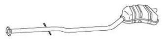 PEDOL Marmitta 014.201 014.201 costo Marmitta posteriore ALFA ROMEO 145 PEDOL