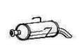 PEDOL Bakre eksospotte 014.785 Lyddemper eksos PEDOL 2CV 014.785 billige