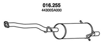 PEDOL Takaäänenvaimentaja 016.255 016.255 PEDOL Takaäänenvaimennin SUBARU TRIBECA