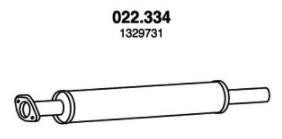 PEDOL Silencieux avant 022.334 Silencieux avant PEDOL PROCEED 022.334 pas cher